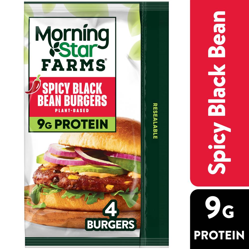 Morningstar Farms Spicy Black Bean Veggie Burgers