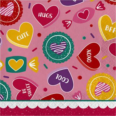 Signature Select Be Sweet Lunch Napkins 16 Count - Each
