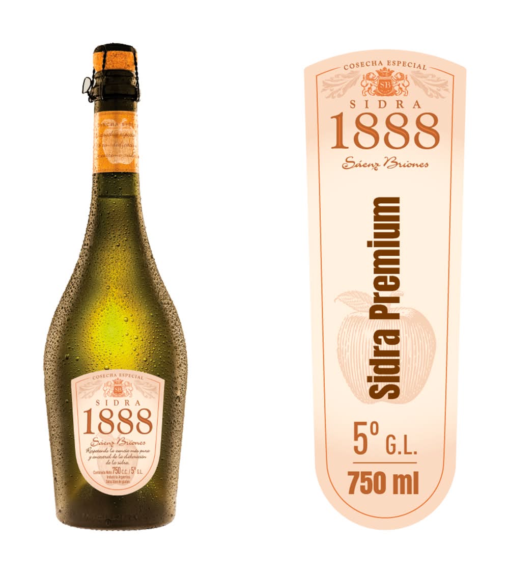 1888 · Sidra de manzana (750 ml)