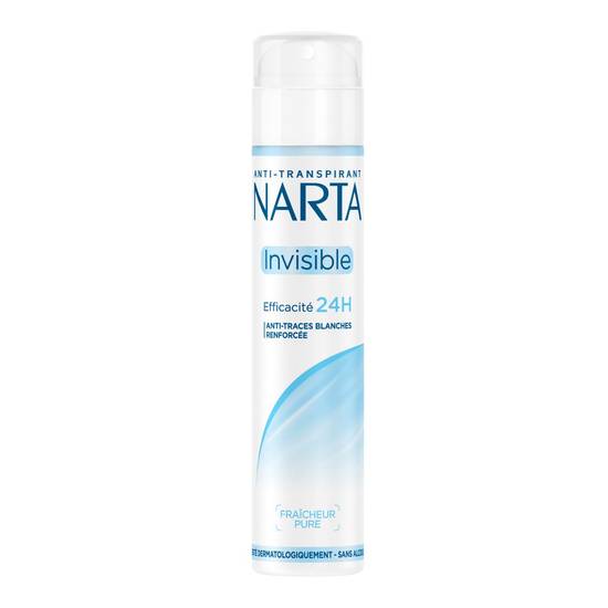 Narta - Déodorant pour femme fraîcheur pure invisible (200 ml)