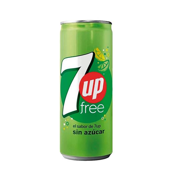 7 Up Zero Lata