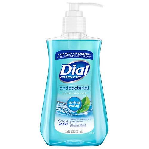 Dial Antibacterial Liquid Hand Soap Spring Water - 7.5 fl oz