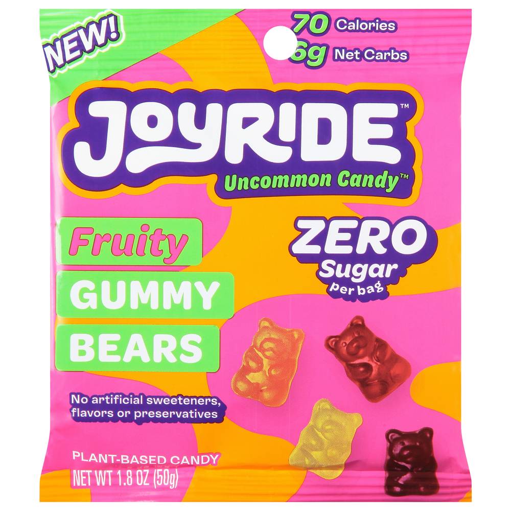 Joyride Gummy Bears Fruity Candy