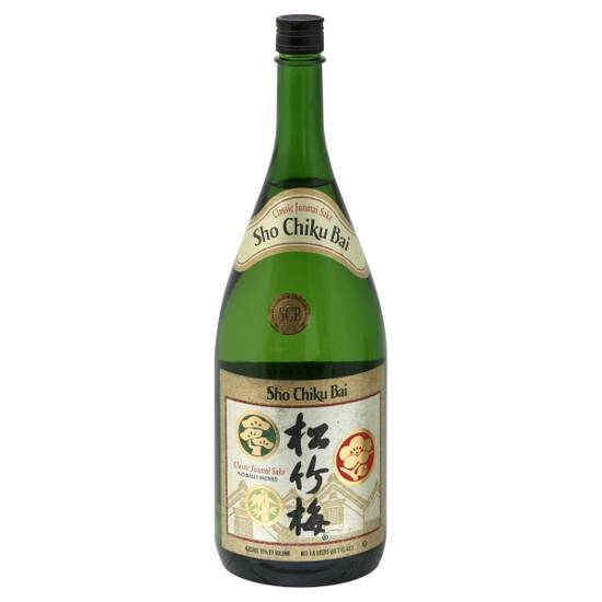 Sho Chiku Bai Classic Junmai Sake (1.5 L)
