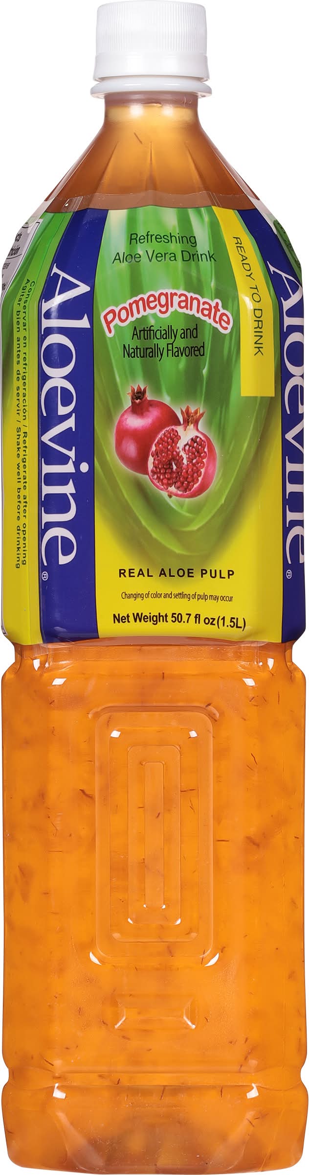 Aloevine Pomegranate Aloe Vera Drink (50.7 fl oz) | Delivery Near You |  Postmates