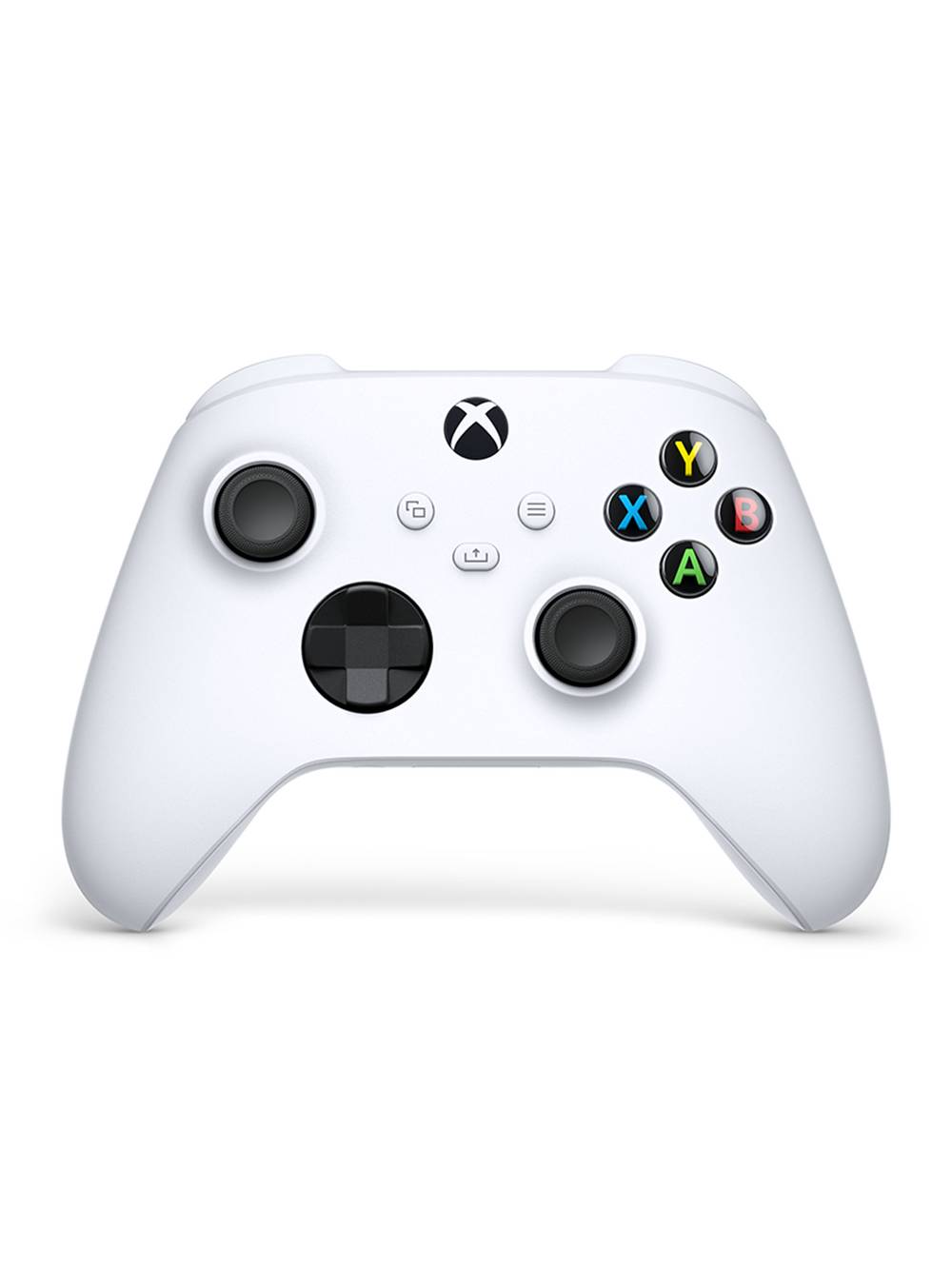 Xbox control gamer inalámbrico robot blanco