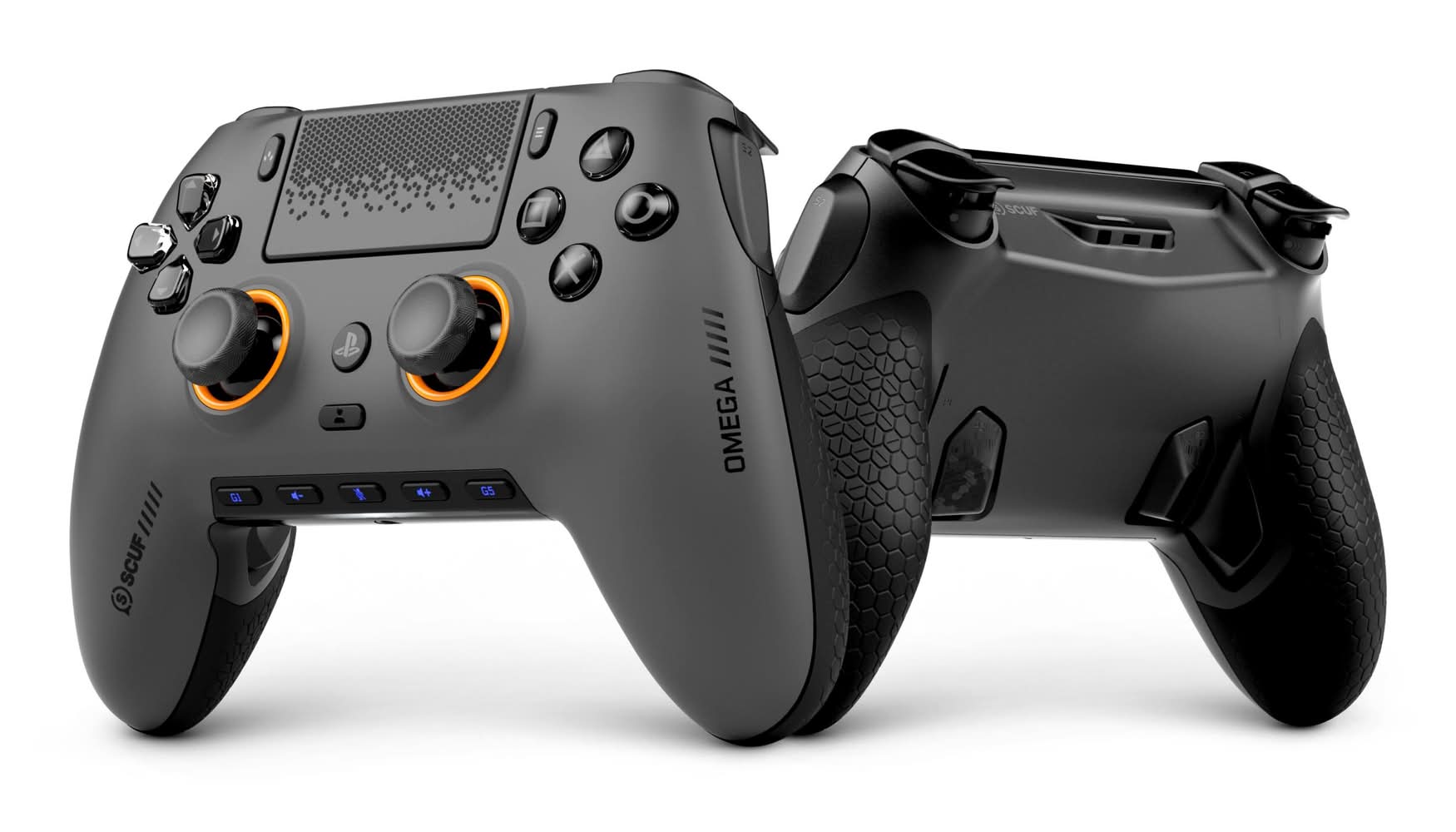 SCUF - Omega Wireless Performance Controller for PS5 & PC - Steel Gray
