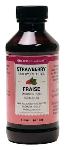 LorAnn Gourmet Bakery Emulsion, Strawberry (4 fl oz)