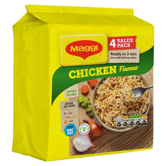 Maggi Instant Noodles Chicken Flavour (4 ct)