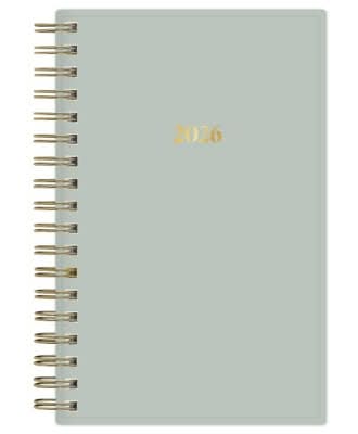 Blue Sky The Everygirl 2026 Weekly/Monthly Planning Calendar 3.625"x6.125" Soft Sage