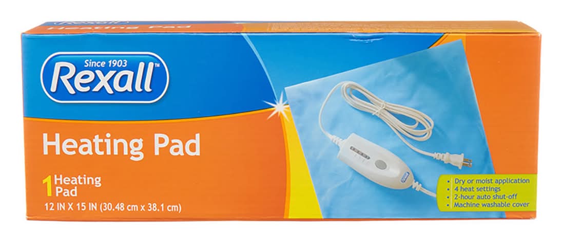 Rexall Electric Heating Pad 12 In X 15 In