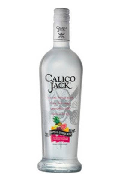 Calico Jack Flavored Rum Tropical (750ml bottle)