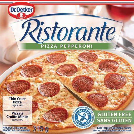 Dr. Oetker Ristorante Frozen Pepperoni Thin Crust Pizza (315 g)