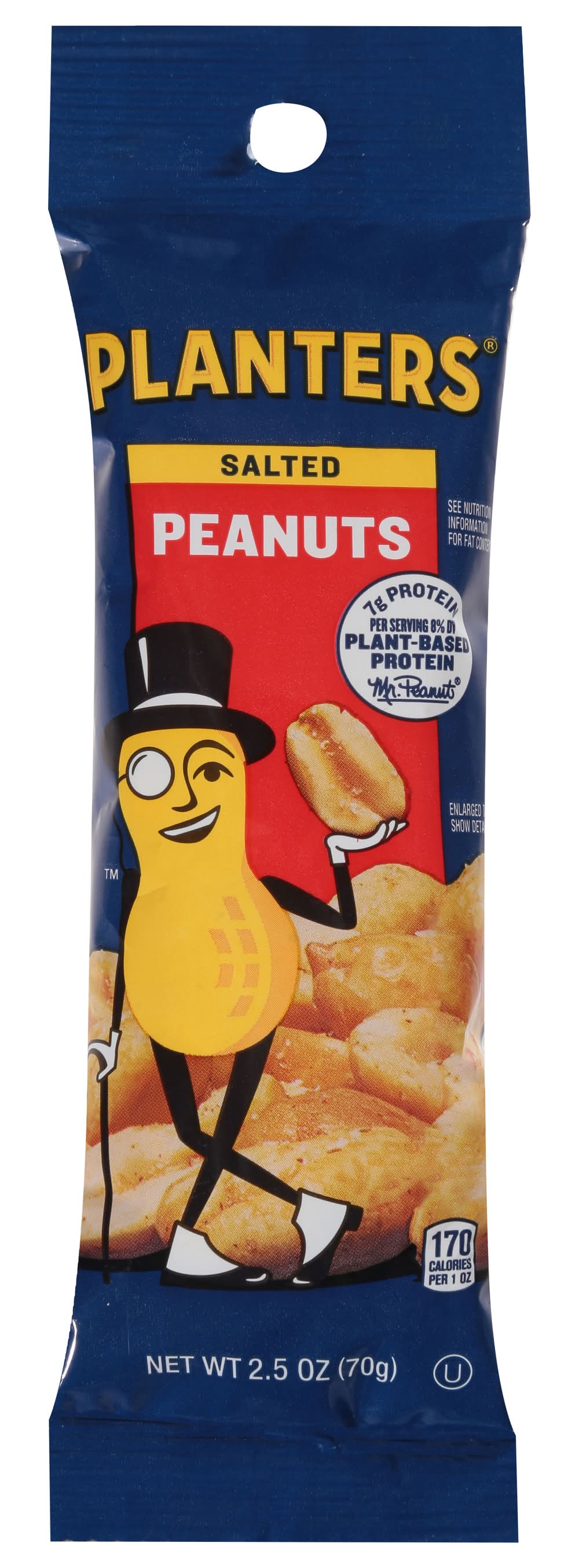 Planters Salted Snack Nuts Tube (2.5 oz)