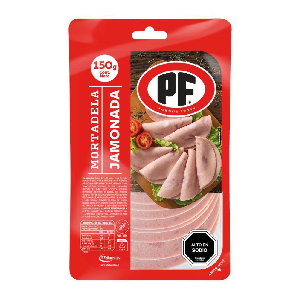 PF · Mortadela jamonada (150 g)