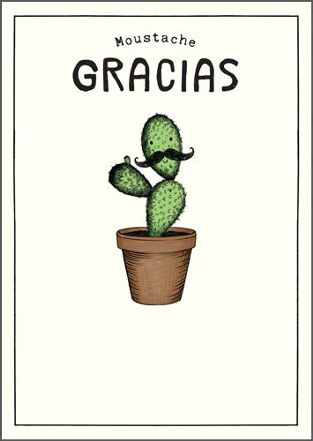 Thank You (Spanish) Card - Humour