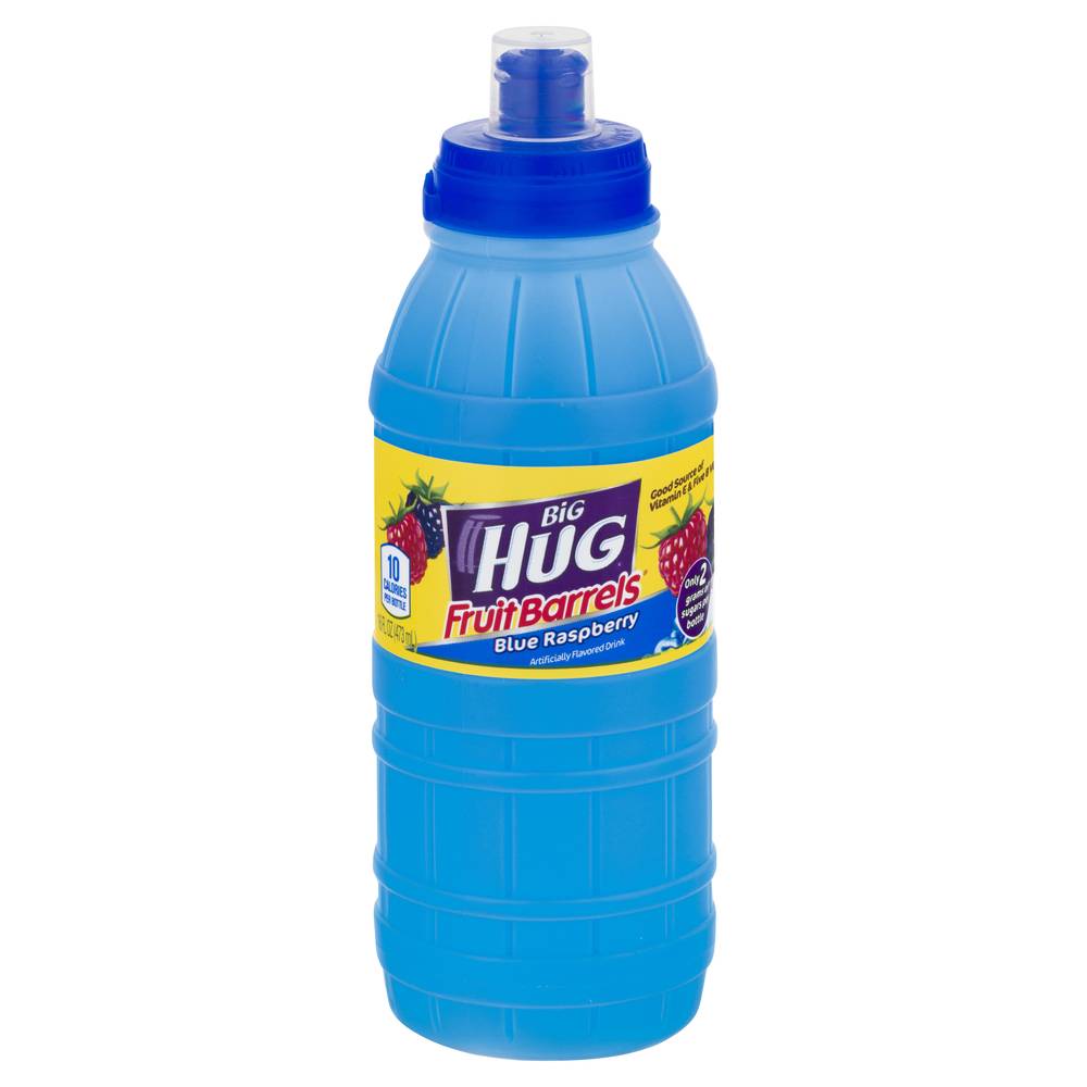 Little Hug Fruit Barrels Big Blue Raspberry Fruit Drink (16 fl oz)