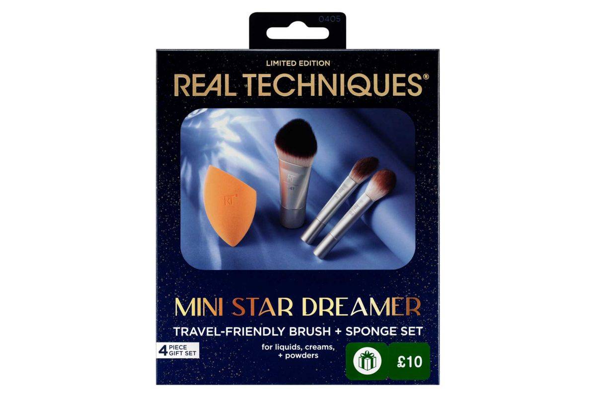 Real Techniques Mini Star Dreamer Brush & Sponge Set