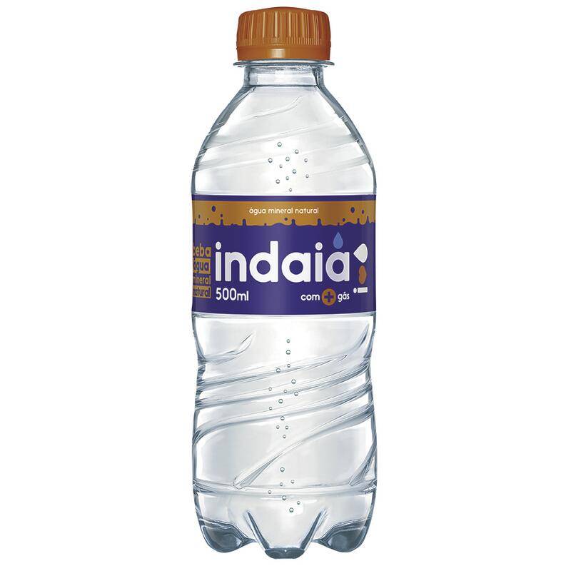 Indaiá água mineral com gás (500 ml)