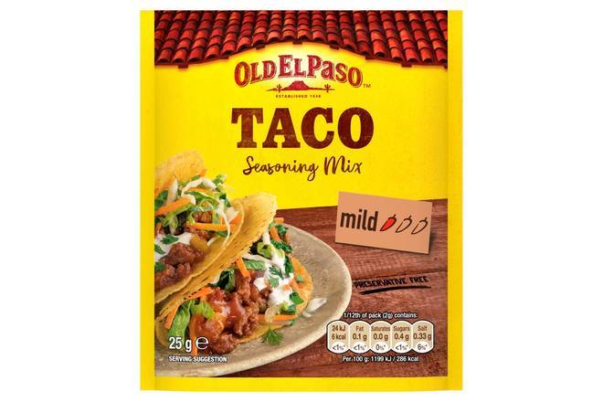 Old El Paso Taco Seasoning Mix 25g