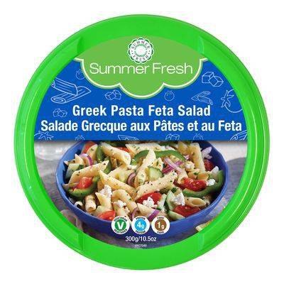 Summer fresh salade féta grecque aux pâtes (300 g) - greek feta pasta salad (300 g)