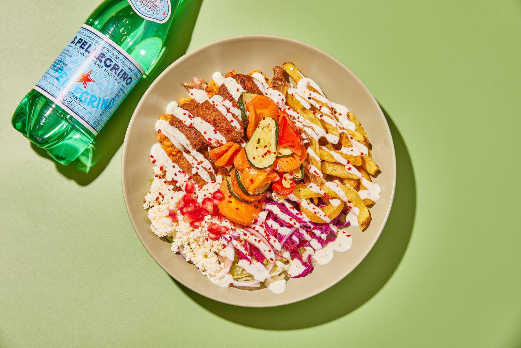 Menu Le VÉGÉ Falafel bowl