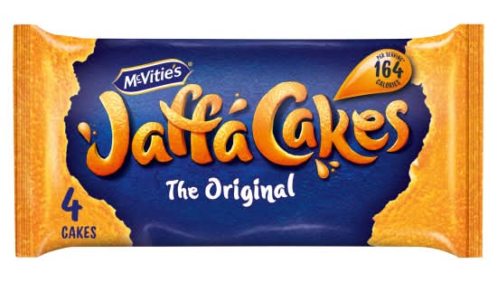 McVitie's Original Jaffa Cakes Chocolate Biscuits (4 pack)