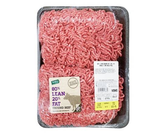 80% Lean Ground Beef Market Trim Value Pack