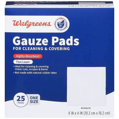 Walgreens Gauze Pads (25 pack)