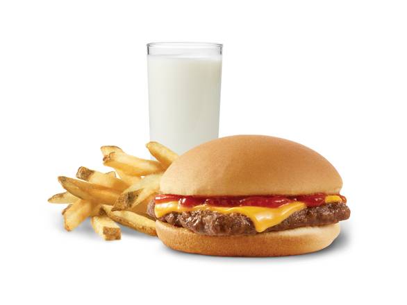 Hamburger Fromage Pour Enfant / Kids' Cheeseburger (Cals: 550 - 670)