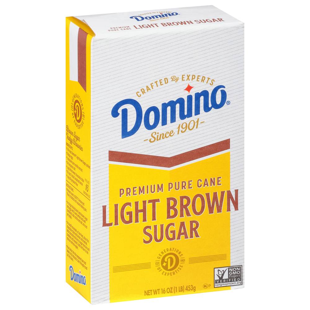 Domino Premium Pure Cane Light Brown Sugar (16 oz)