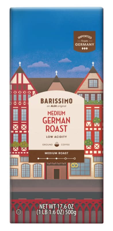 Barissimo German Medium Roasted Ground Coffee (17.6 oz)