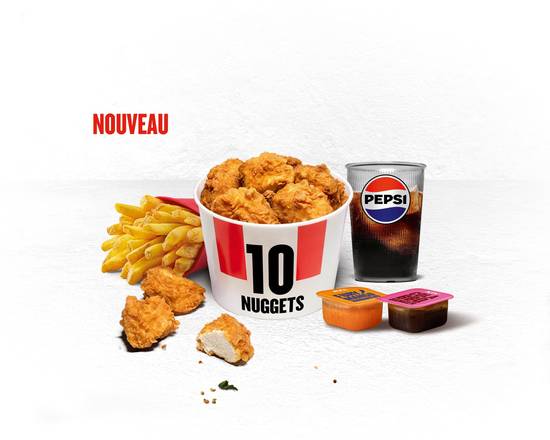 MENU INDIVIDUEL - 10 NUGGETS