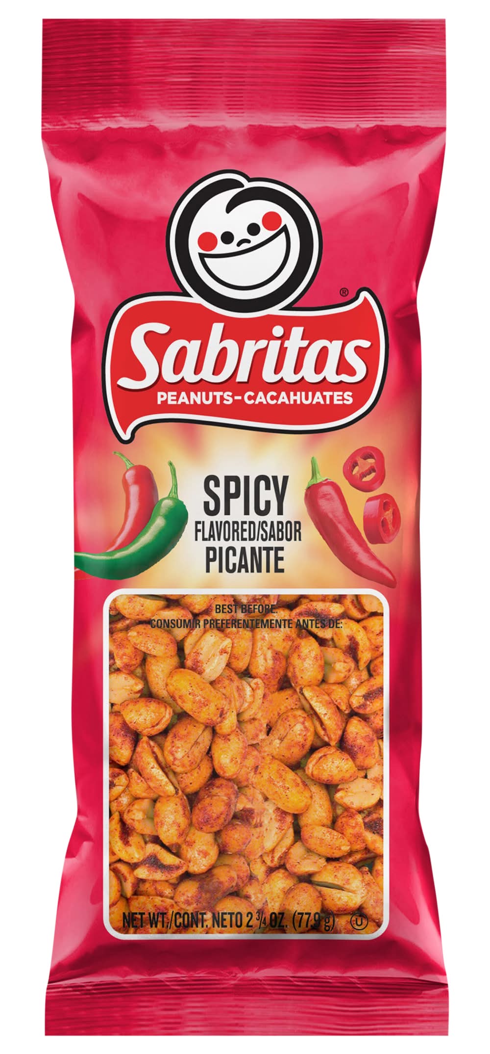 Sabritas Peanuts, Spicy Picante (2.75 oz)