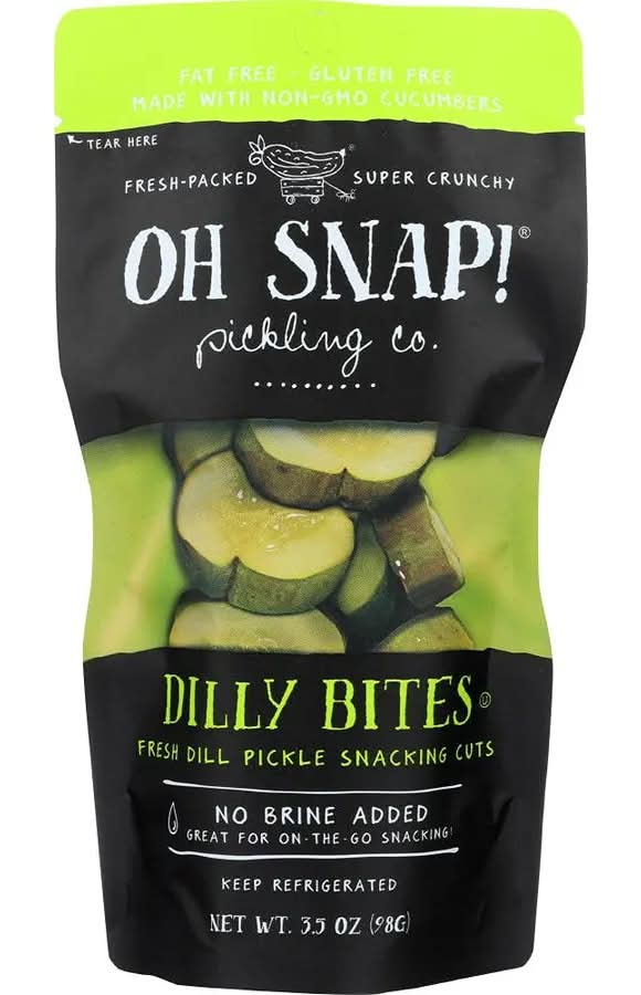 Oh Snap Dilly Bites Pickle Snacking Cuts
