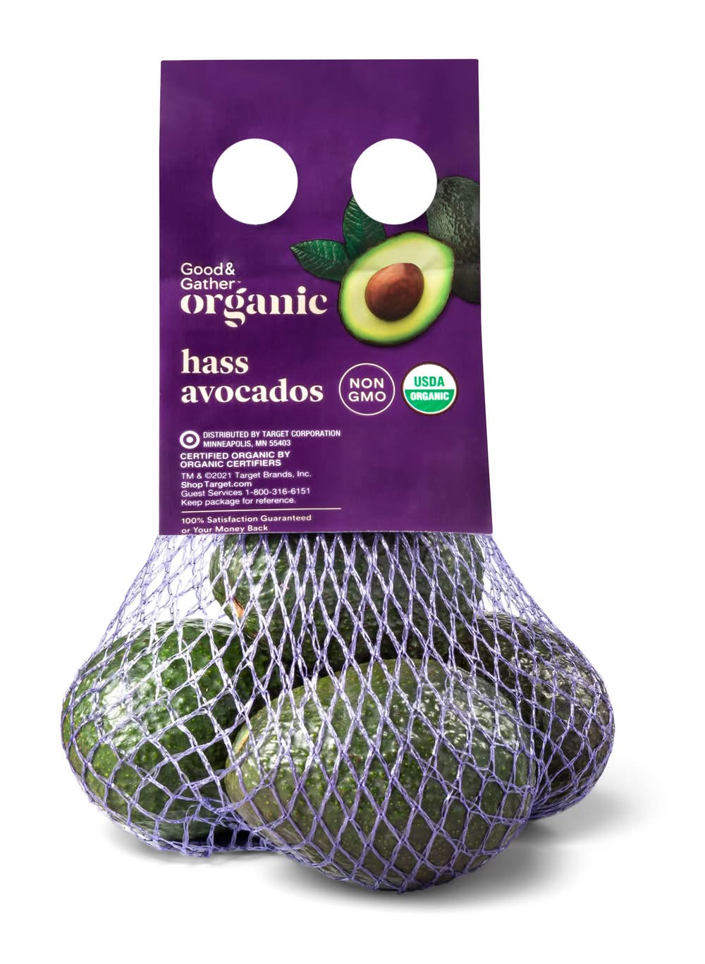 Good & Gather Organic Hass Avocados (4 ct)