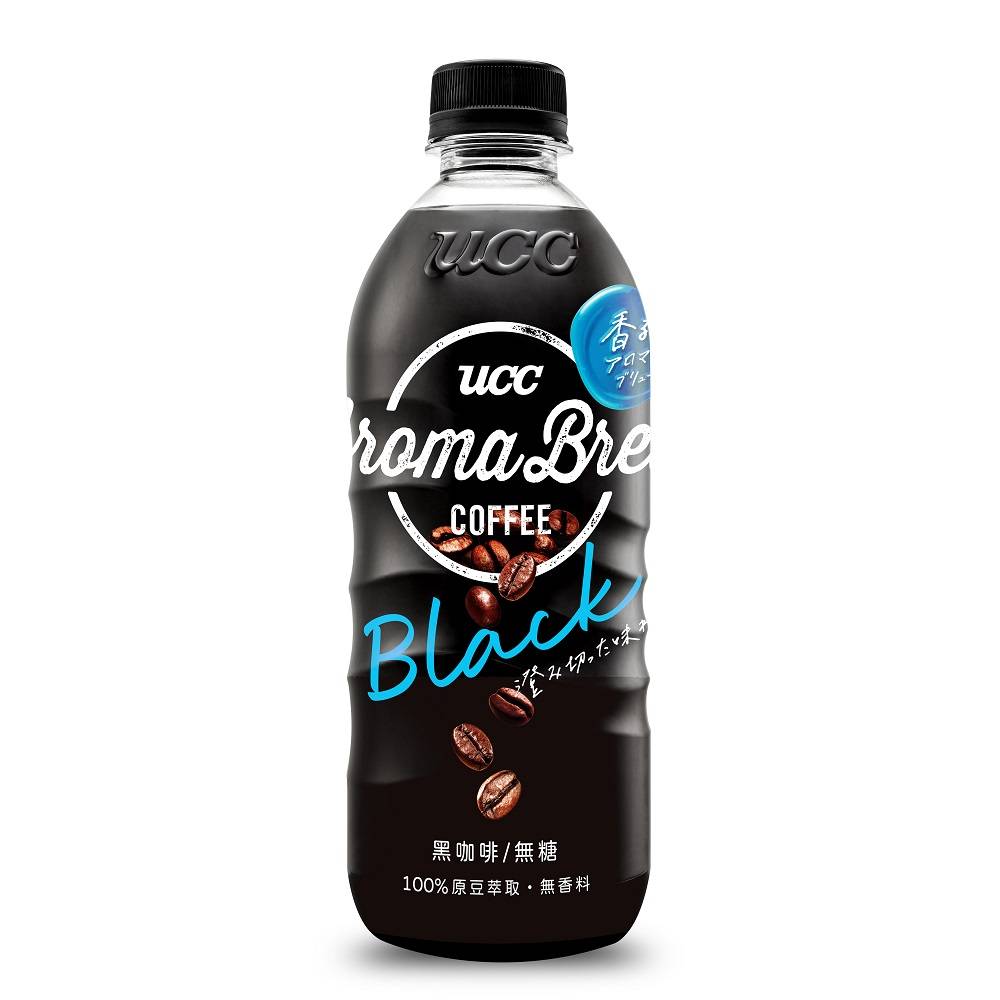 UCC Aroma Brew 艾洛瑪黑咖啡Pet 500ml <500ml毫升 x 1 x 4BOTTLE瓶>