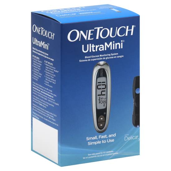 One Touch Ultramini Blood Glucose Monitoring System (1 kit)