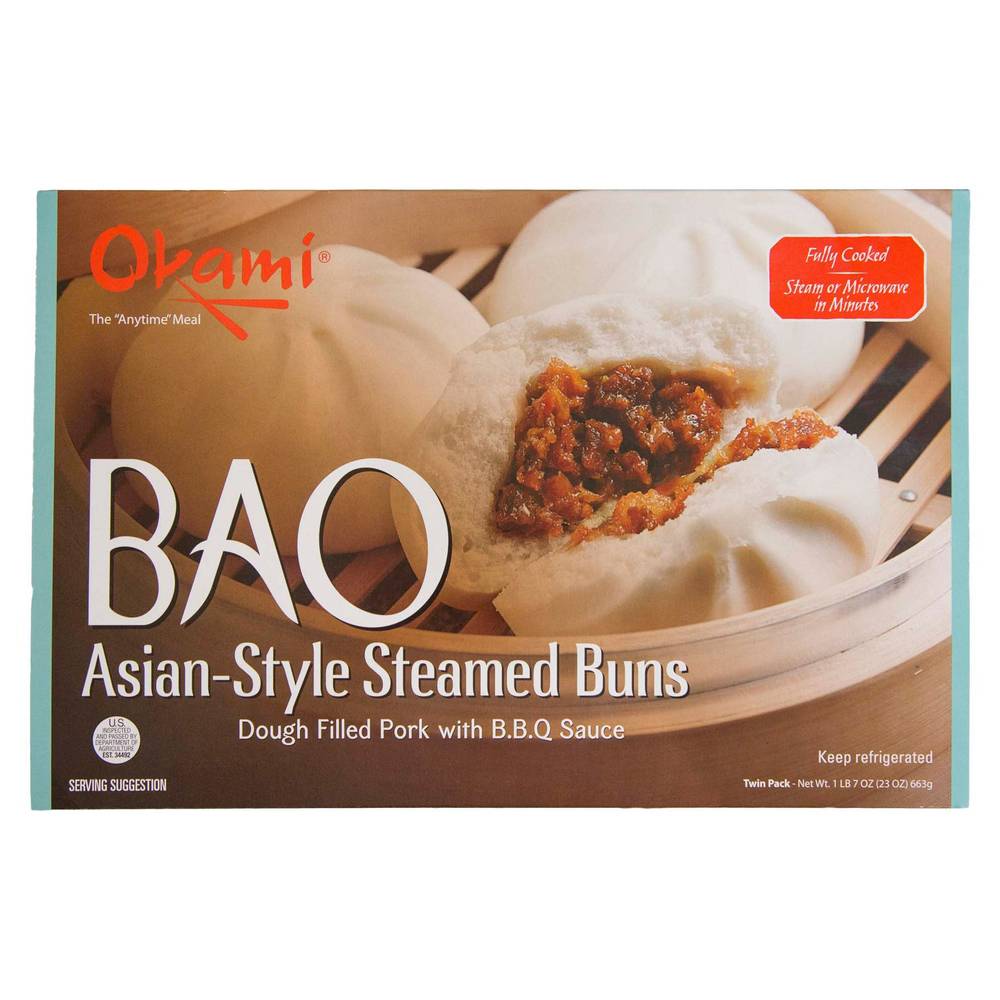 Okami Bao Asian-Style Steamed Buns