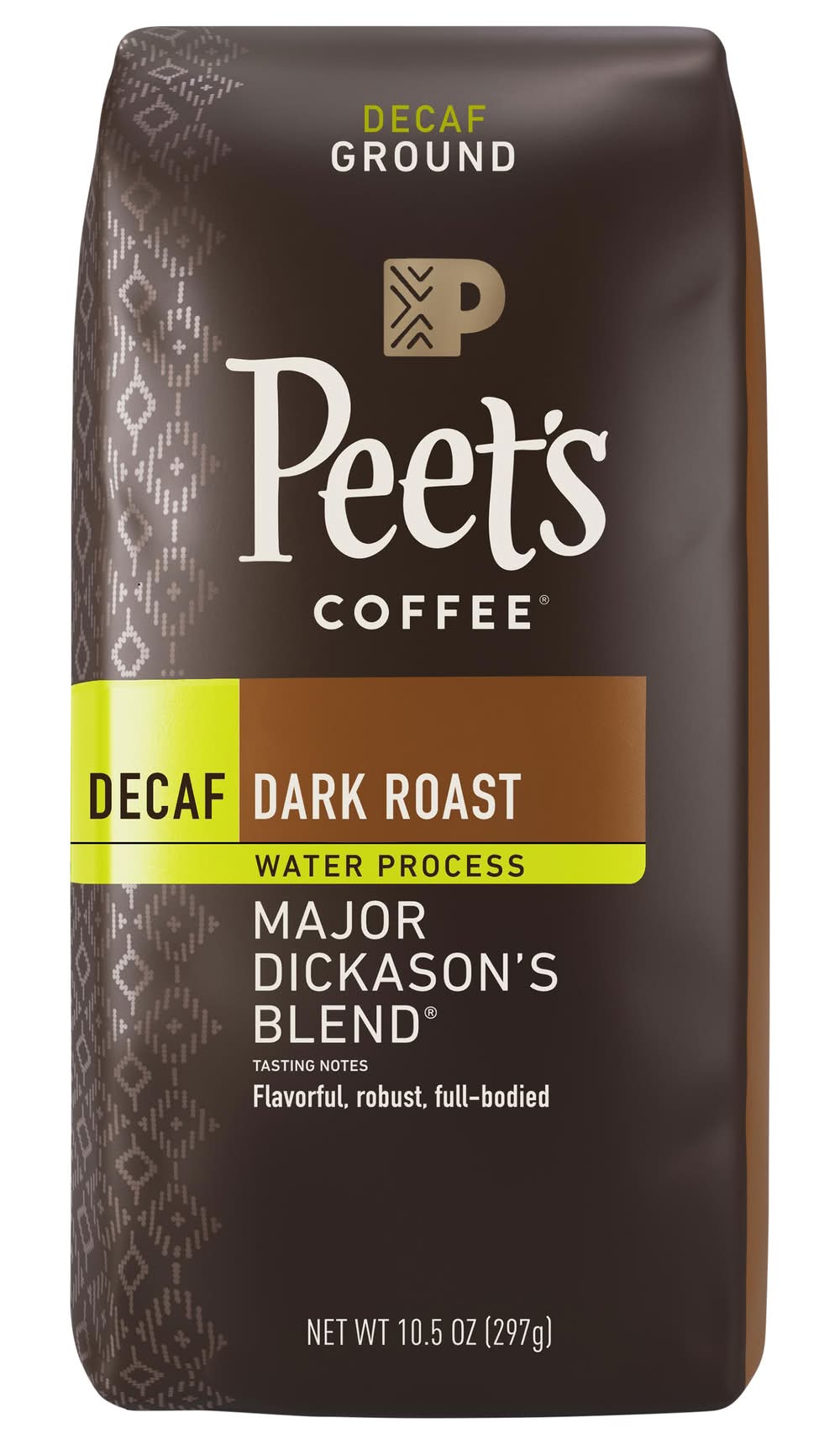 Peet's Coffee Major Dickason's Blend Decaf Dark Roast Coffee (10.5 oz)