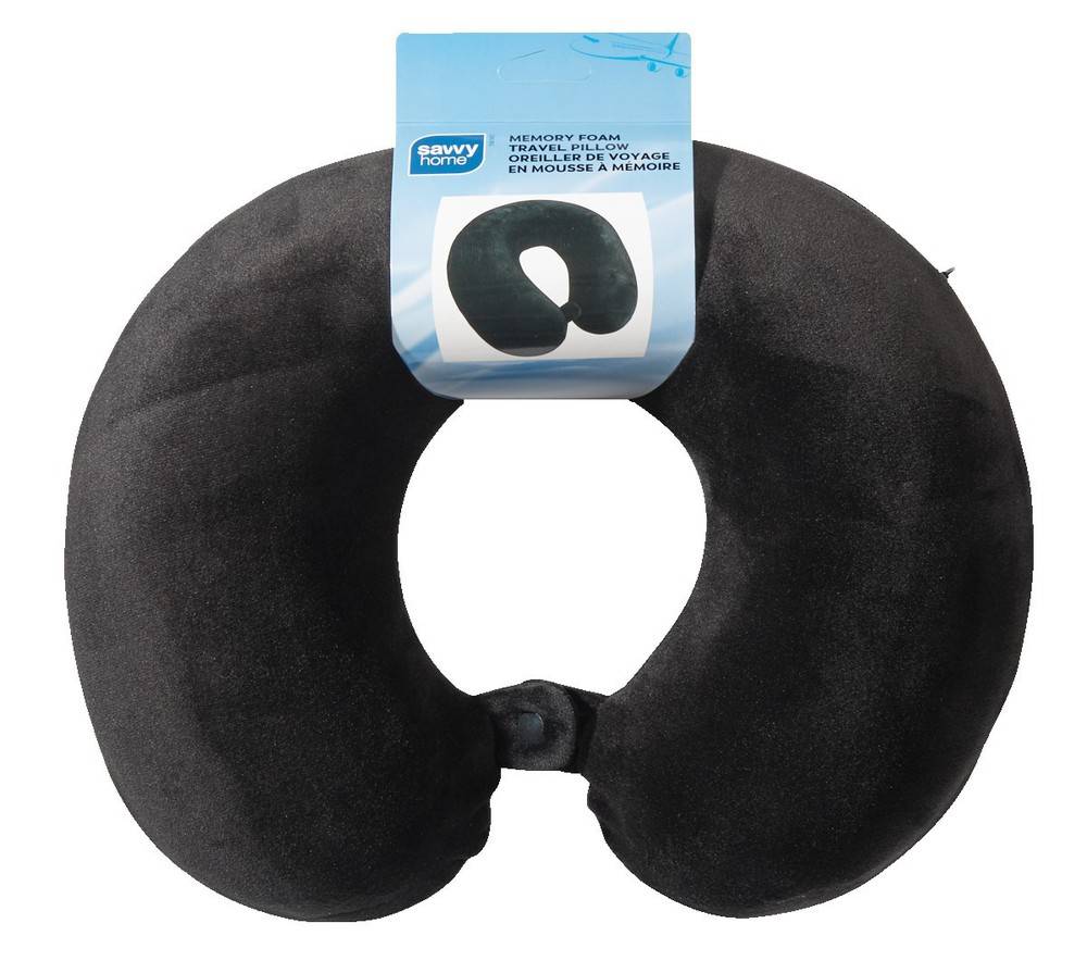 Savvy Home Memory Foam Travel Pillow