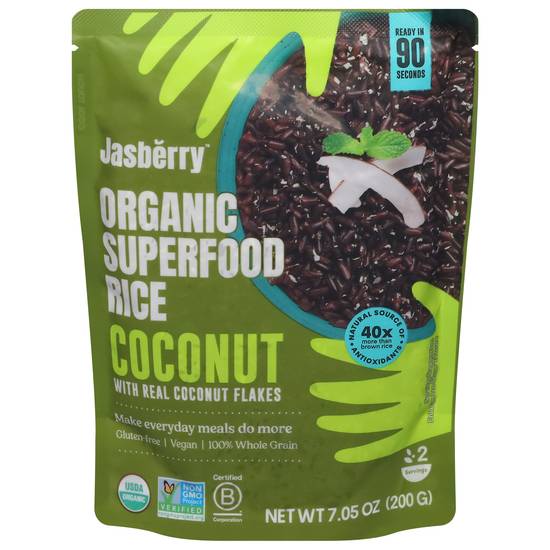 Jasberry Organic Superfood (jasberry coconut rice)