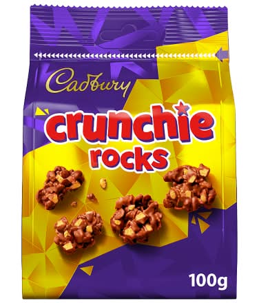 Cadbury Crunchie Rocks Chocolate Bites (100g)