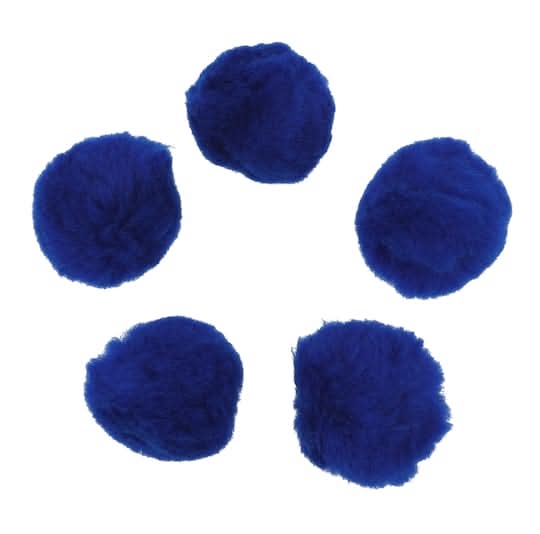 Creatology Pom Poms Ages 4+, 2", Blue (20 ct)