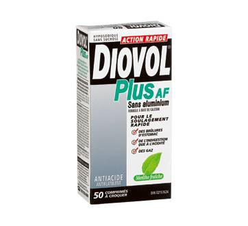 Diovol Plus Af Aluminum Free Antiacid Chewable Tablets (50 units ...