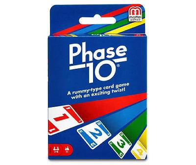 Mattel Games Phase 10 Card Game