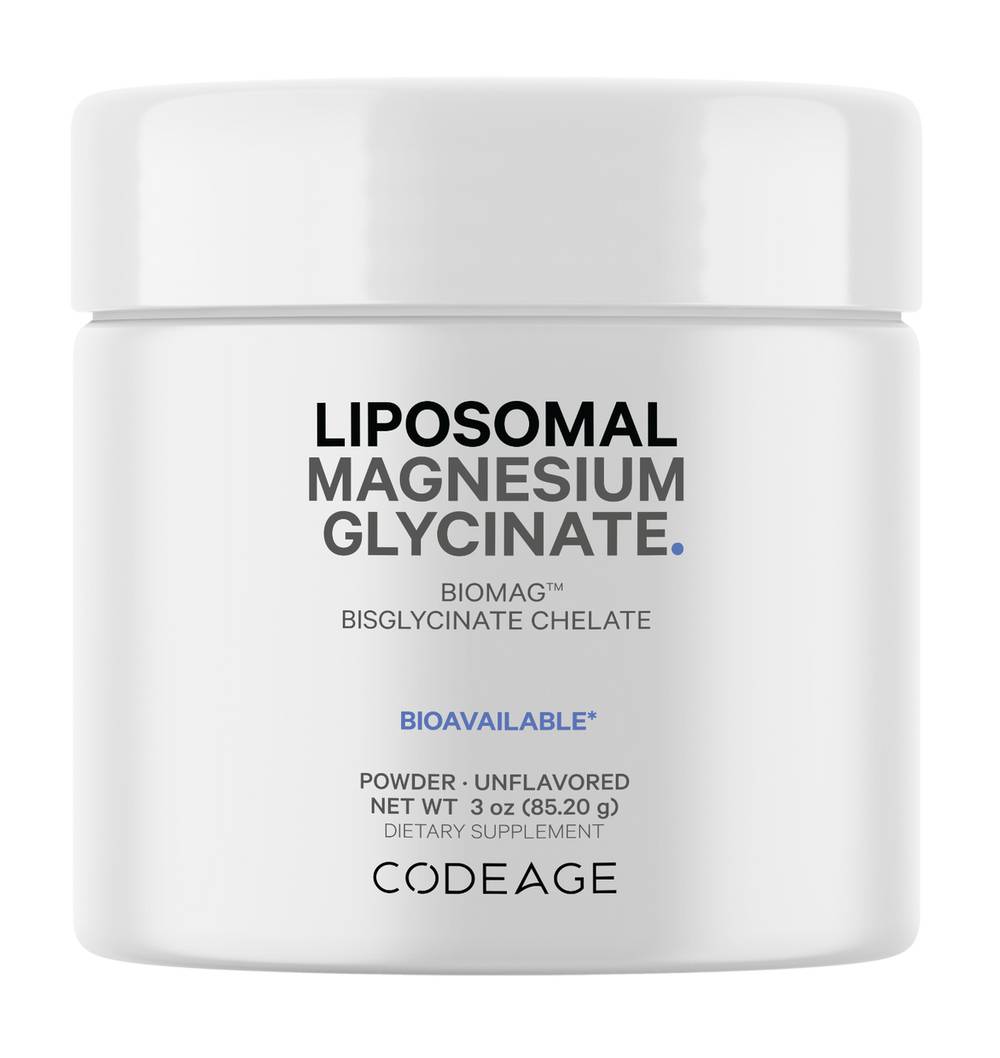 Codeage Magnesium Glycinate Powder (3 oz)