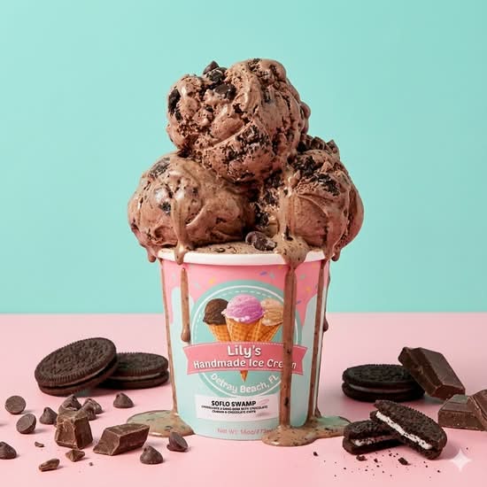 Lily's Handmade Ice Cream Menu Delray Beach • Order Lily's