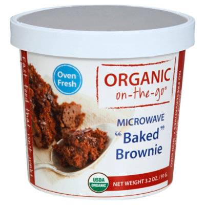 On-The-Go Baked Brownie Organic - 3.2 Oz