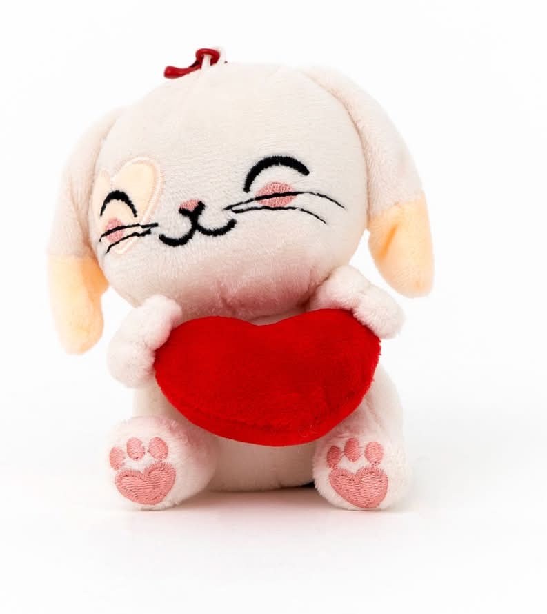 Porta-Chaves - Coelhinho Com Coração